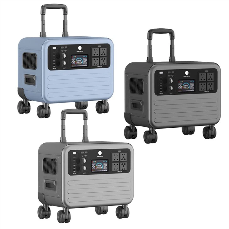 Sunnew 2304Wh High Capacity Lithium Iron Battery Accessories Solar Charging 800W Quick Charge Portable Power Station
